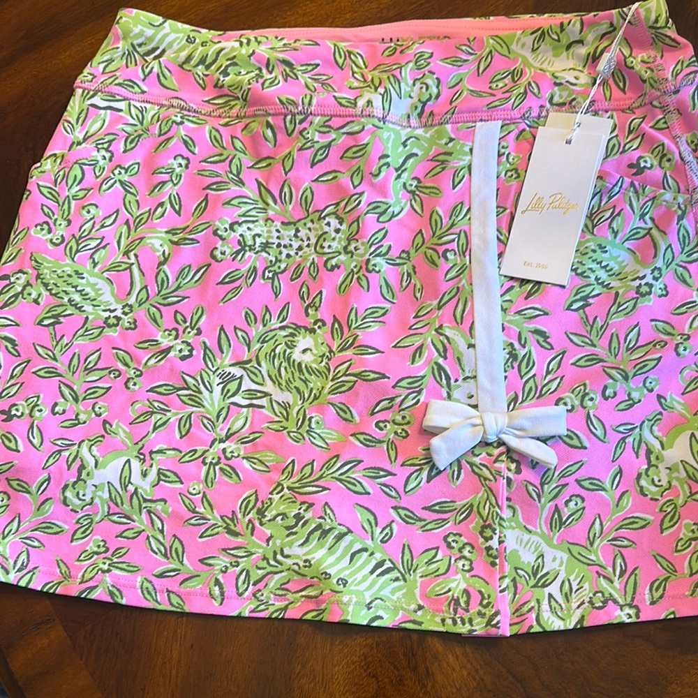 Lilly Pulitzer NWT Maryana 15" Skort; Rousseau Pink Size Small